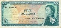 Gallery image for East Caribbean States p14b: 5 Dollars